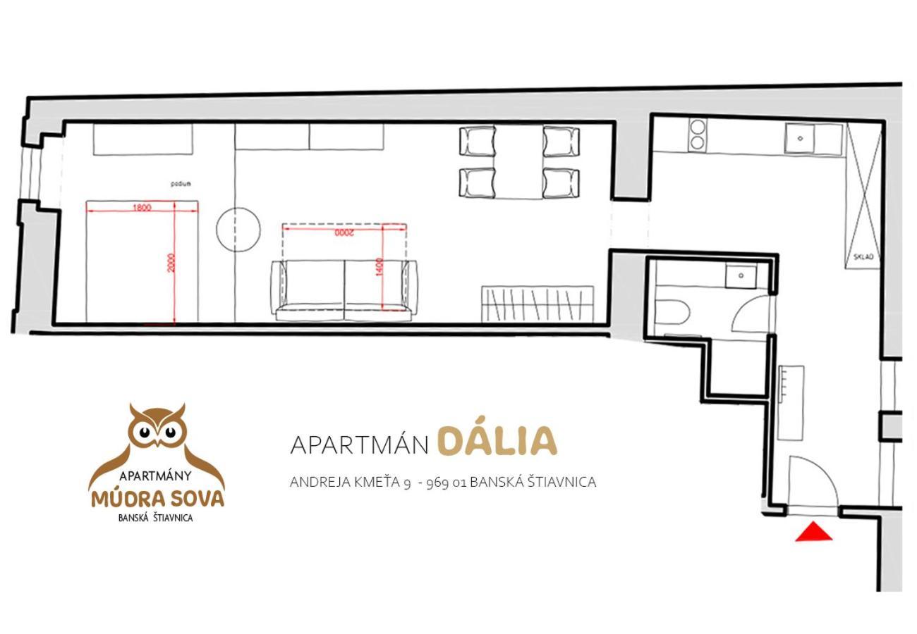 Apartmany Mudra Sova Banská Štiavnica Exterior foto